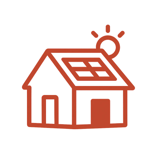 Residential Solar Installation icon
